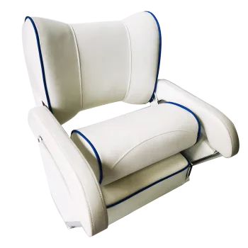 Hot Sales Luxury Marine Boat Accessories: Deluxe Flip Up Folding Captain Seat