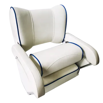 Hot Sales Luxury Marine Boat Accessories: Deluxe Flip Up Folding Captain Seat