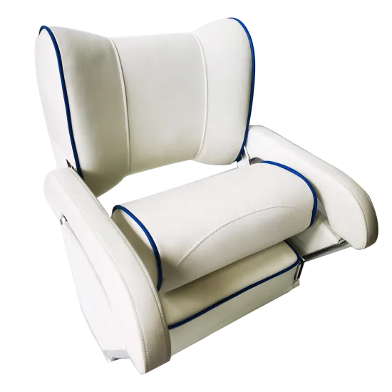 Hot Sales Luxury Marine Boat Accessories: Deluxe Flip Up Folding Captain Seat