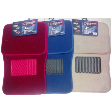 Universal 4PC Full Set Carpet Floor Mats for Cars, SUVs, Vans, and Trucks