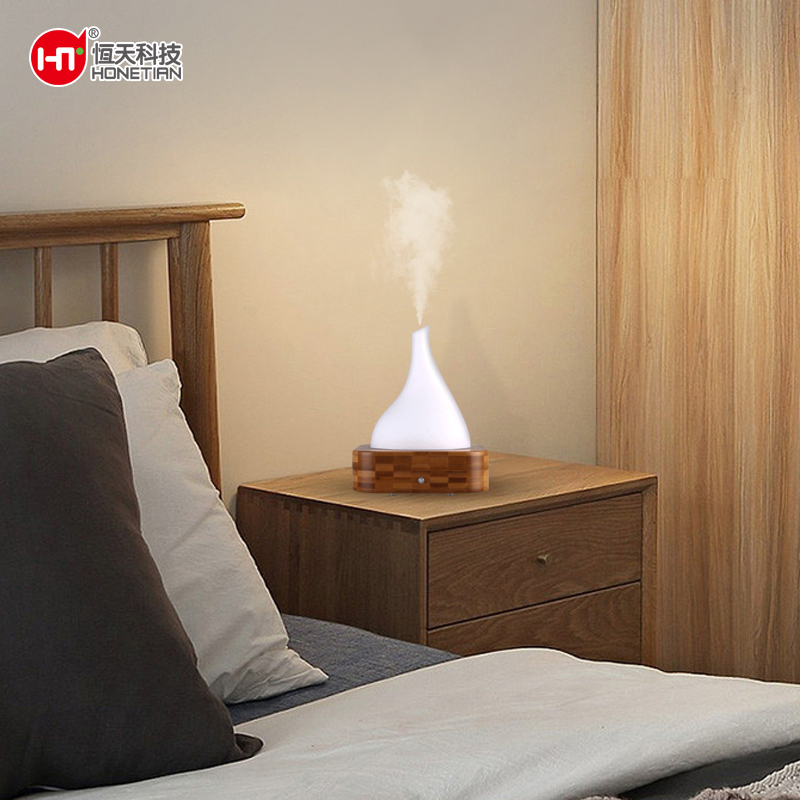 HONETIAN 7 colors night light 90 mins timed shutdown 9w 200ml capacity custom colors indoor plastics aroma diffuser