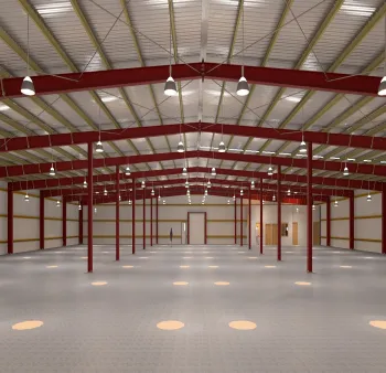 steel frame warehouse