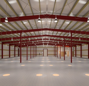 steel frame warehouse