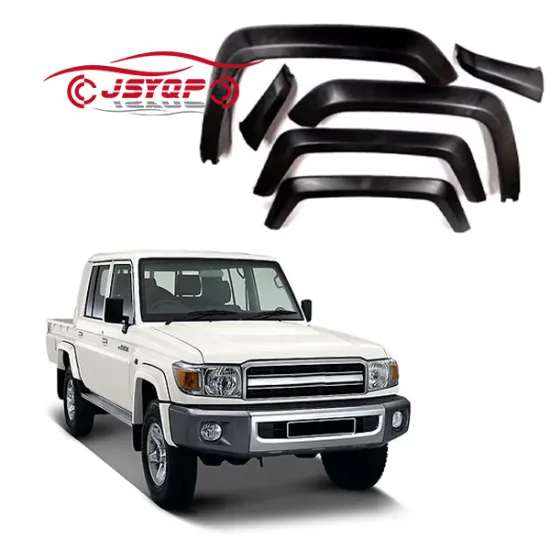 ABS Plastic Fender Flares for Toyota Land Cruiser 79 & Hilux - Perfect Fit