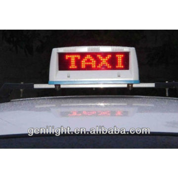Exibição LED para táxi com alto brilho