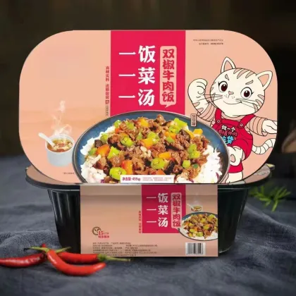 "One Rice, One Dish, One Soup" Self-Heating Meal Set