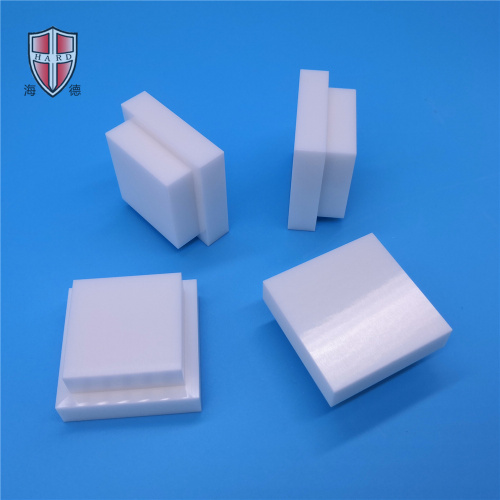 White Insulation Zirconia Ceramic Square Combination Block