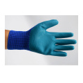 Nylon Core Latex Embossed Gloves