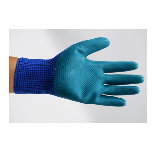 Nylon Core Latex Embossed Gloves