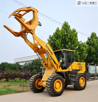 Hot Sale 3 Ton Wheel Loader Low Price Shovel Loader with Log Grapple/Fork