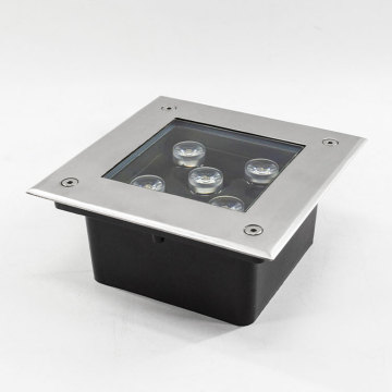 Aço inoxidável quadrado subterrâneo LED LED LIDADE
