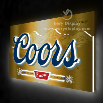 Coors Metall -Lichtzeichen