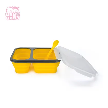 Custom Design Lunch Box with Lock and Fork