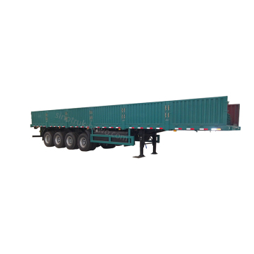 Semitrailer Dinding Sisi Kargo 4 Gandar