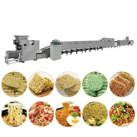 11000pcs Indomie Instant Noodle Making Machine - 8 Hours Production Line
