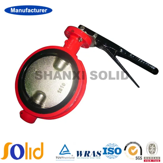 Low Price high performance cast iron butterfly valve dn200