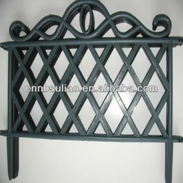 garden plastic fence,custom garden fence,black garden fence