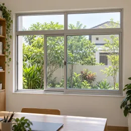 Aluminium Frame Glass Sliding Window Aluminum Sliding Window