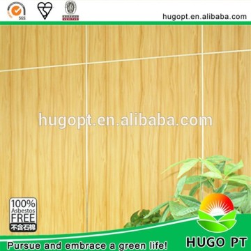 indoor wall decoration high pressure wood grain calcium silicate board
