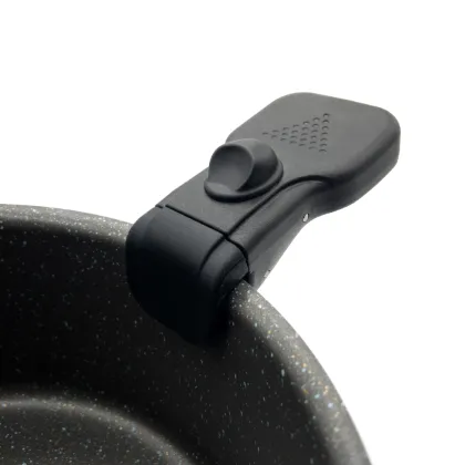 Detachable Pot with Ear Handle Kitchen Cookware Pan Double-Ear Bakelite