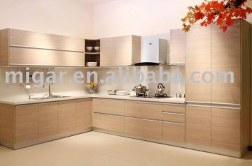 Cheap moistureproof MFC modern modular kitchen MGK1023