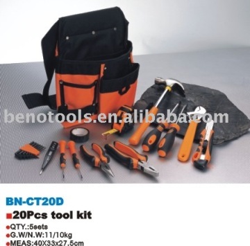 BN-CT20D20PCS high New NYLON bag combined handyman tools
