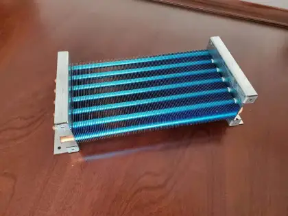 Copper Tube Chiller Condenser Coil Evaporator