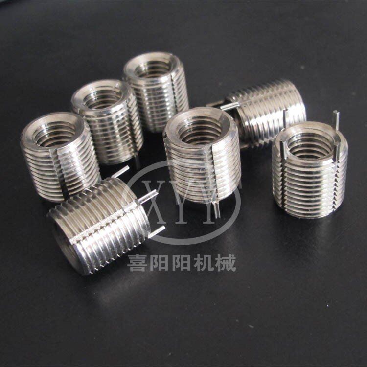 Stainless Steel and Zinc Fastener-Key Locking Thread Insert 1/4-20 Size M2 Metric Thread Size