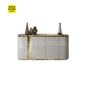 Modern Luxury Console Table with Drawers - Storage Cabinet for Living Room Furniture