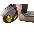 Sleek Dark Gray Electric Scooter with Aerodynamic Design