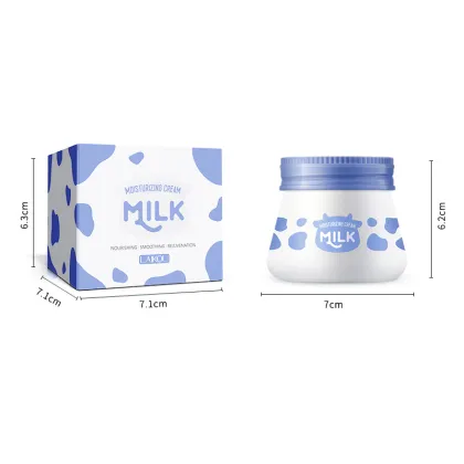 LAIKOU Milk Moisturizing Cream - 55g Hydrating Facial Moisturizer for Skincare Wholesale