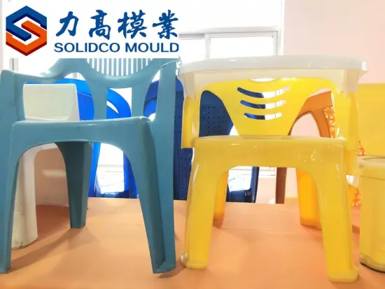High quality plastic kids chair household mould