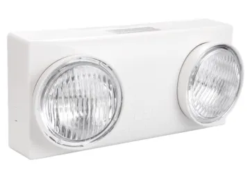 Fire double-head emergency light for shopping mall stairs
