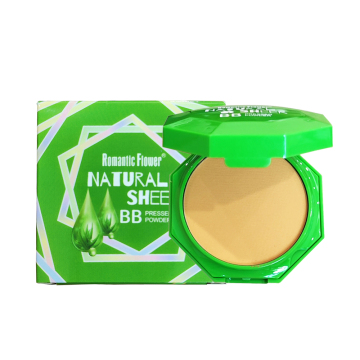 Matte Waterproof Green Tea Aloe Vera Press Powder for Black Women