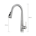 Stainless-Steel Pull Down 3 functions Sprayer Kitchen Faucet