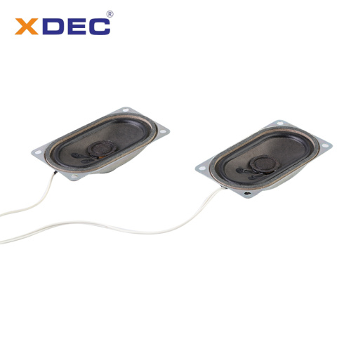 REACH standard 40X70mm 8Ohm 2W rectangular speaker
