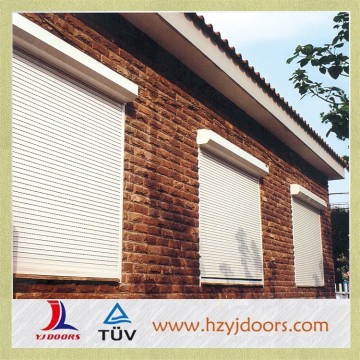aluminium remotecontrol european rolling shutter window made in china