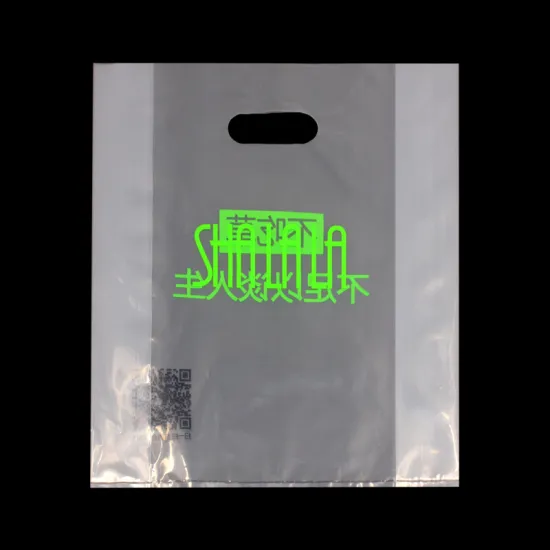 Customized Promotion Plastic Bag Carrying Handle