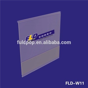 Good sale low price transparent adjustable acrylic sign data strip
