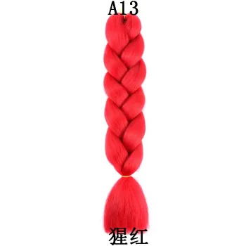 Wholesale Brown Hue Ombre Jumbo Braid Synthetic Box Braids wigs hair entensions