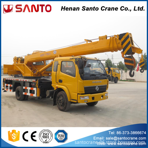 Telescopic Boom Dongfeng Truck Crane 8T for Sale