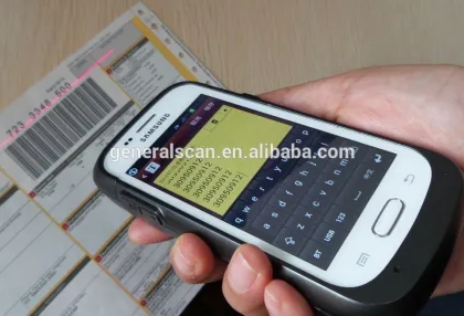 GS SL2100 1D laser rugged barcode scanner android mobile barcode scanner