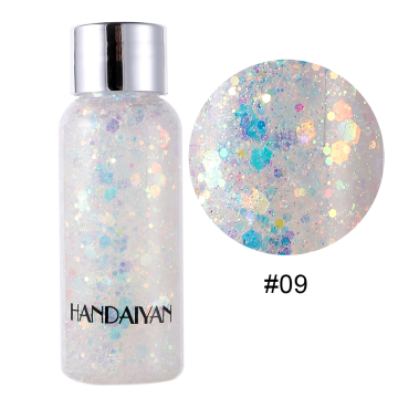 Großhandel Laserschimmer Flüssigkeit Glitter -Pailletten für Augen, Lippen, Haare und Gesichter