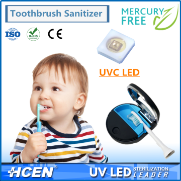 Mini Size Dental UV LED Sterilizer Handheld Toothbrush Sanitizer