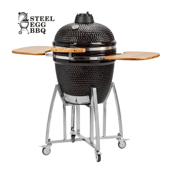 SEB KAMADO 21Inch Kamado Big Joe Ceramic Bbq Grills Machine Outdoor Camping Charcoal Barbecue Kamado
