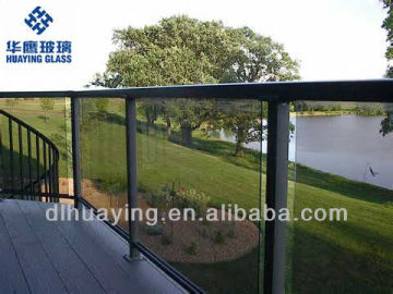ISO9001:2008 Tempered glass fencing panels/tempered fencing glass