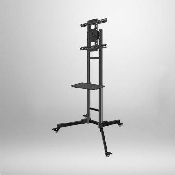 LED Flat Panel Screens TVs Rolling TV Stand
