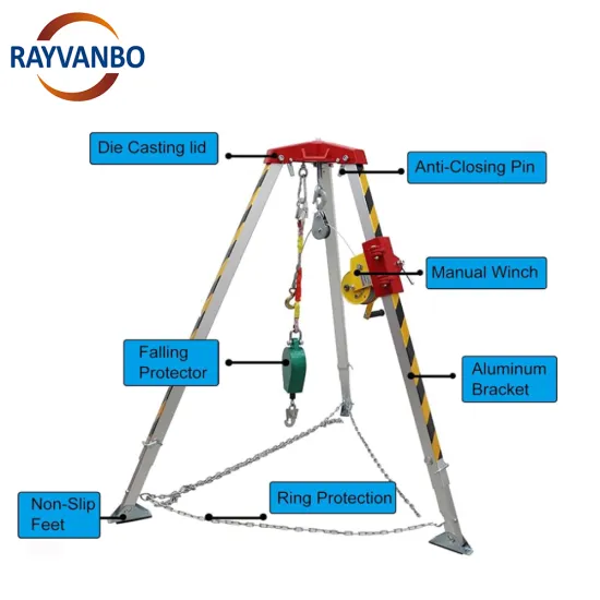 High-Quality Firefighting Safety Tripod: A Reliable Rescue Tool