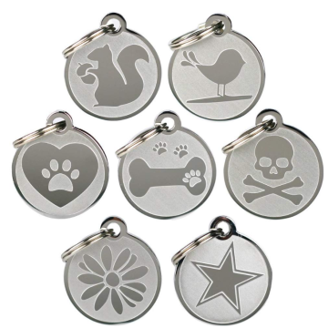 Aangepaste gegraveerde PET-ID-tags