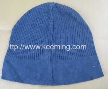 Single Beanie With Two Different Rib Needle Way 
